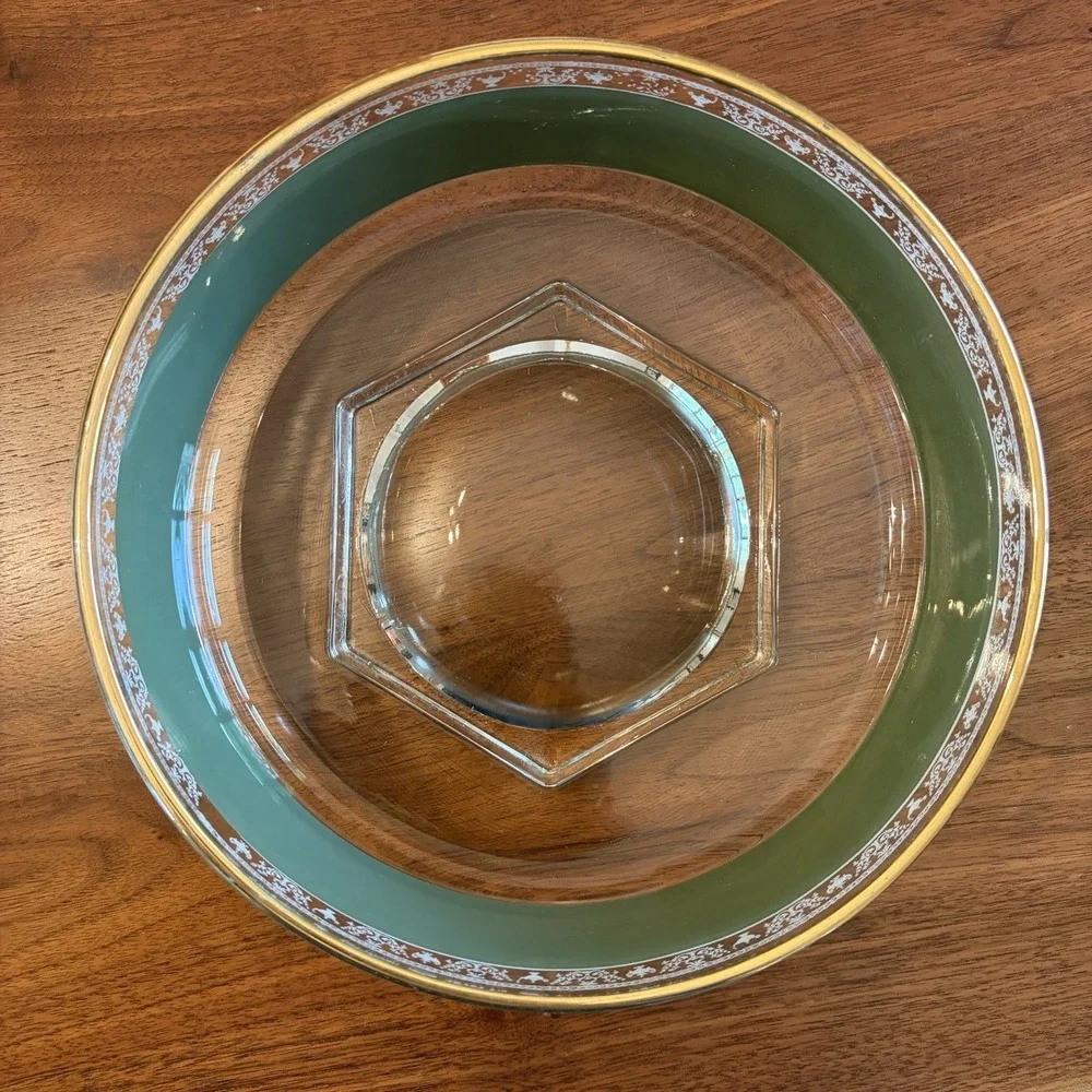 Green Serving Bowl 9